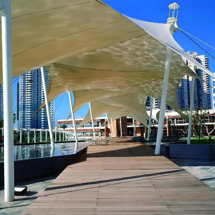 饶河县膜结构景观棚