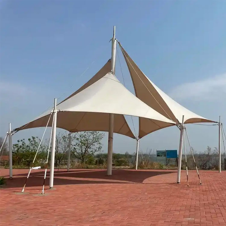 饶河县膜结构景观棚