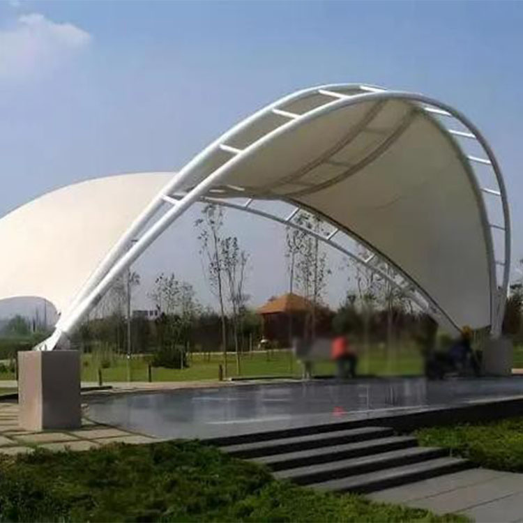 饶河县膜结构景观棚