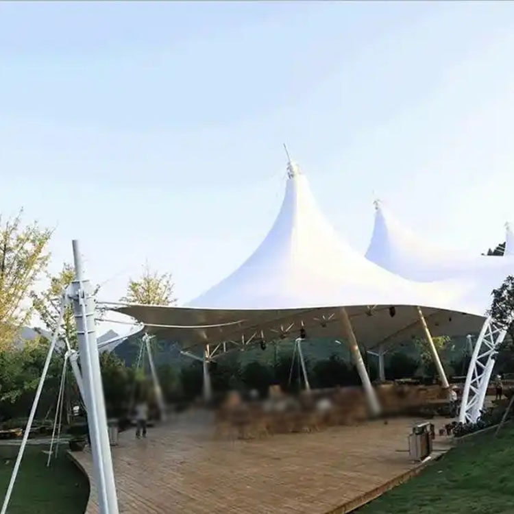 饶河县膜结构景观棚