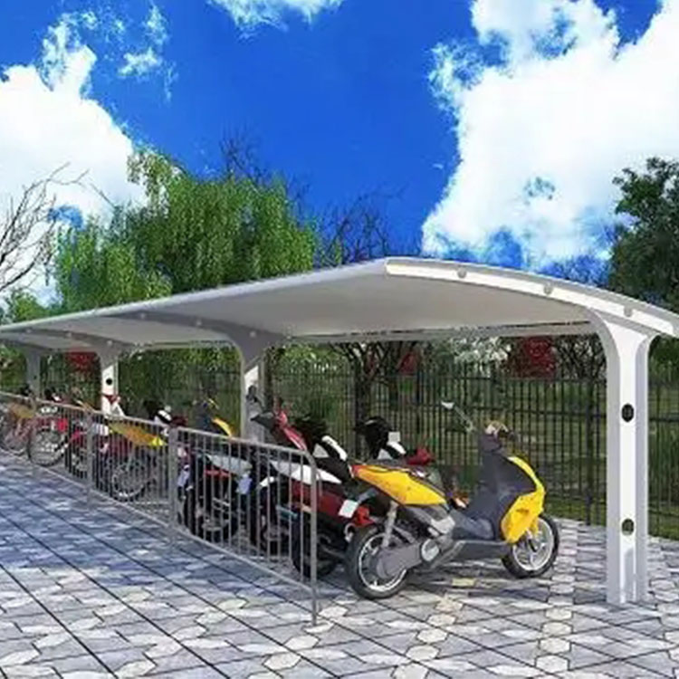 饶河县膜结构电动车棚